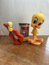 Trio Of Tweety Pie Figures - Warner bros