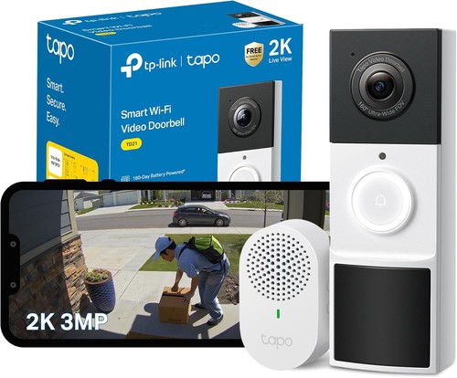 Td21 battery video doorbell - video,
