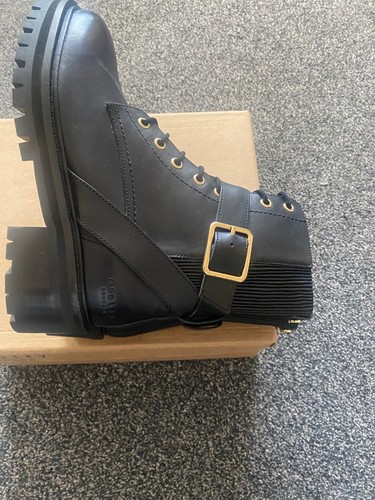 Ladies black radley boots size - radley,