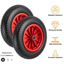 3.50-8 RED 14" PUNCTURE PROOF