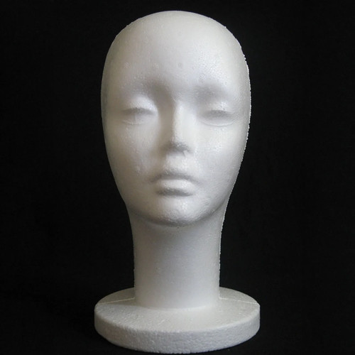 Polystyrene foam head - polystyrene,