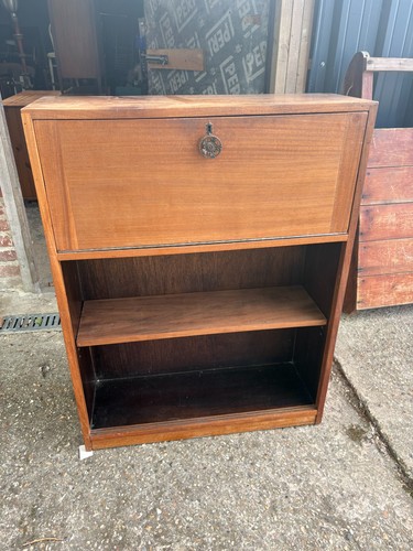 Vintage bureau desk bookcase - desk,