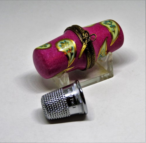 Limoges france box pink - france,