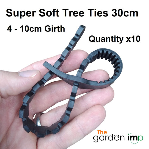 Tree ties soft - 10, rubber