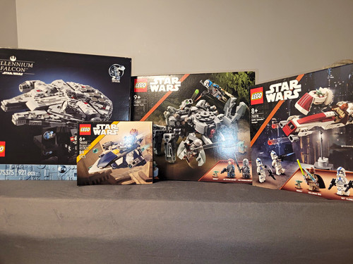 Lego star wars sealed sets - star,