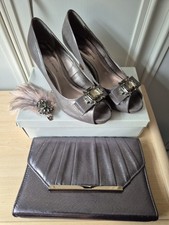 Soft Pewter Matching Shoes