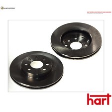 2x BRAKE DISCS 262 118 FOR