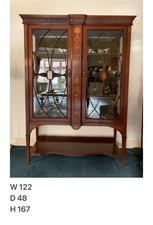 Antique inlaid mahogany - antique,