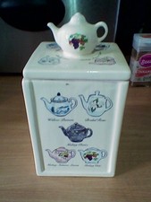 Ringtons Wade Tea Caddy Heritage Teapot Collection