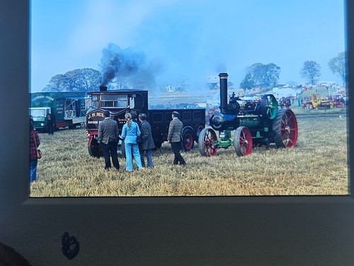 Photograph slides from steam - photograph,