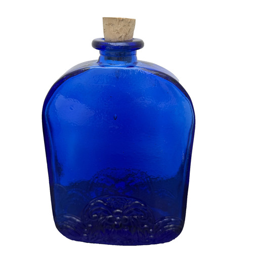 Cobalt blue pattern - 3d,