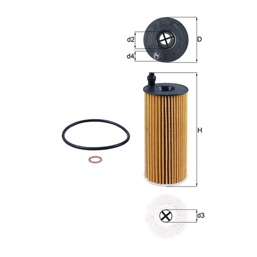 404d oil filter fits alpina - filter,