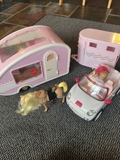 Lori Doll Bundle - Caravan - Car - Horse Box - Horse