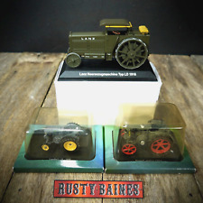 Hatchette Tractor Bundle, Landini L25 & 1934 Plus Lanz LD WW1, Approx' 1/43