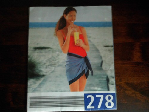Ladies short length - , blue/navy