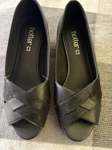 Size hotter peep toe wedge - 4,