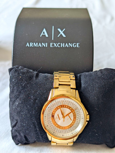 Armani exchange ax4321 gold - exchange,