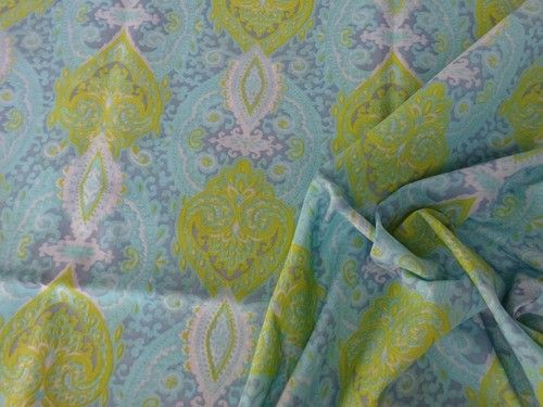 Vintage 1940s 50s paisley - vintage,