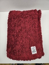 Dunelm Red Teddy Bear Fleece