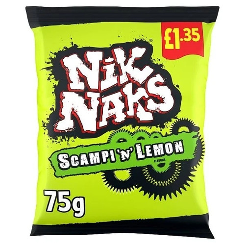 Nik naks scampi lemon - nik,
