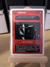 Star Wars CCG Dagobah Lando