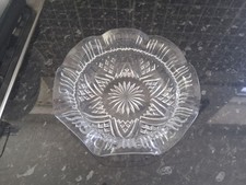 Vintage Pressed Glass 10"