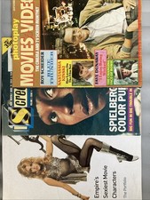 3 Vintage Film Related Magazines- Screens, Movies And Video, Empire Supplement