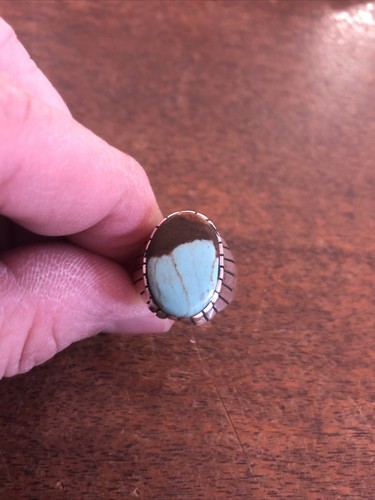 Navajo mens turquoise ring ray - navajo,