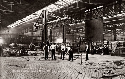 Labourers work frame - labourers, at