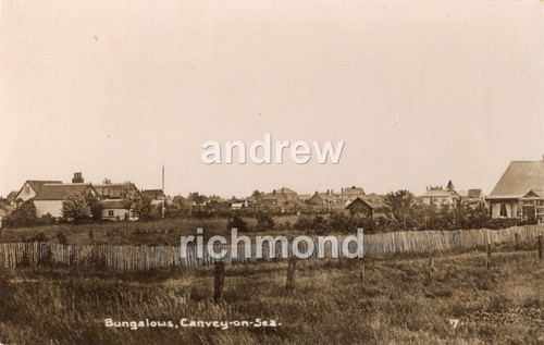 Canvey sea bungalows - sea, essex
