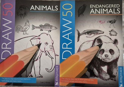 Draw animals 50 - animals,