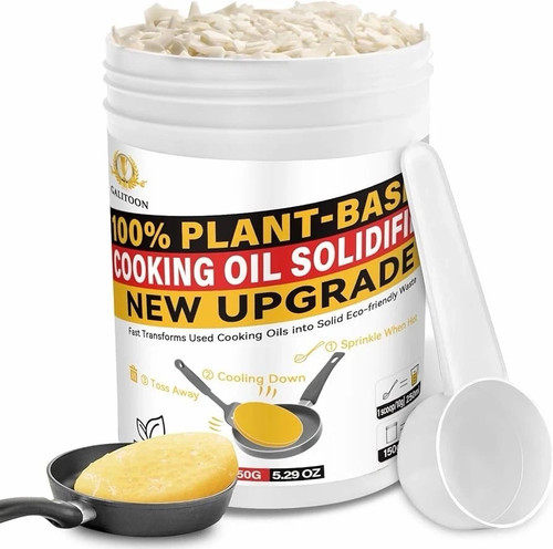 Cooking oil solidifier - oil,