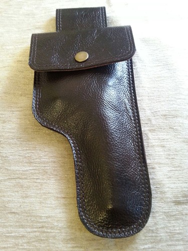 Gun bolt holster brown - gun, holster.