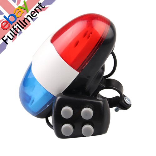 Led bicycle light police car - bicycle,