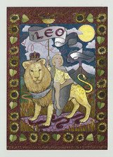 Dufex  Postcard, Leo