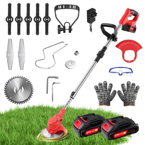 21v cordless strimmer - 21v, grass