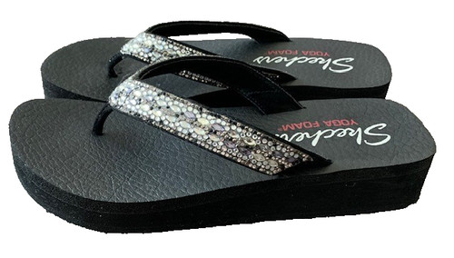 Skechers yoga foam sandal flip - foam,