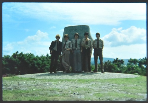 35mm old slide boy scouts - old,