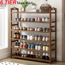 5/6 Tier Wooden Shoe Rack