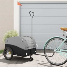 Bike Trailer Black and Gray