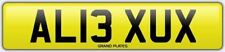 ALEX NUMBER PLATE ALEXA ALEXIS CHERISHED CAR REG AL13 XUX LEXY LEX ALEXANDER ALX