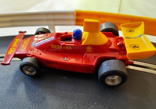 Scalextric car ferrari - f1, car.