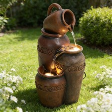 4 Pots Cascading Vintage