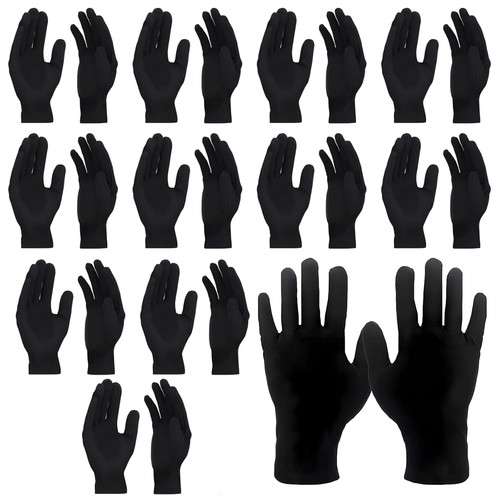 24pcs black cotton - 24pcs,