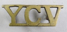 Military Shoulder Title YCV 14th (Young Citizens) Battalion Royal Irish Rifles