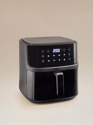 Air fryer home black - air, 8l