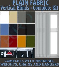 Vertical Blind - Plain Dim-Out