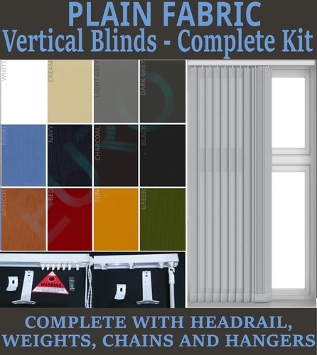 Vertical blind plain dim out - vertical, dim-out