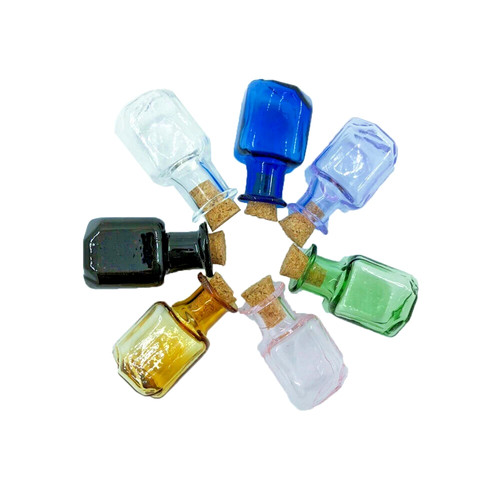 Mini small cork stopper - stopper, glass