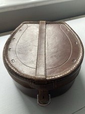 Antique Leather Collar Box